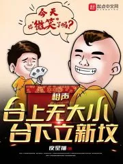 《相声:台上无大小,台下立新坟》小说封面