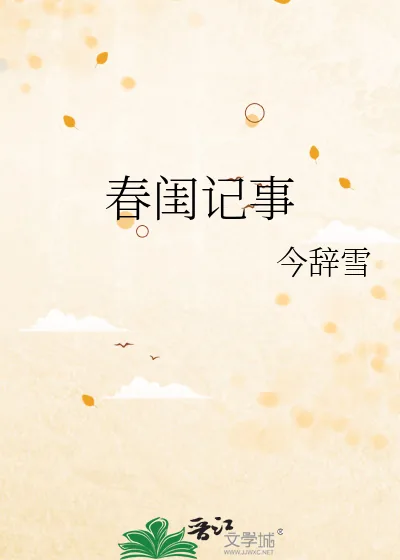 《春闺记事》小说封面