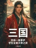 《三国：开局一座茅庐，学生全是大帝之资》小说封面