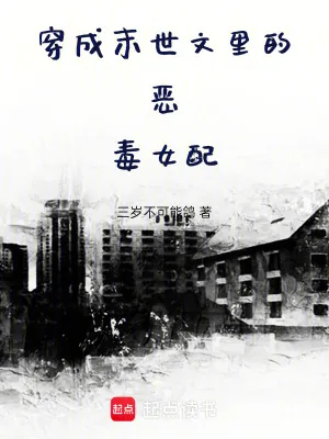 《穿成末世文里的恶毒女配》小说封面